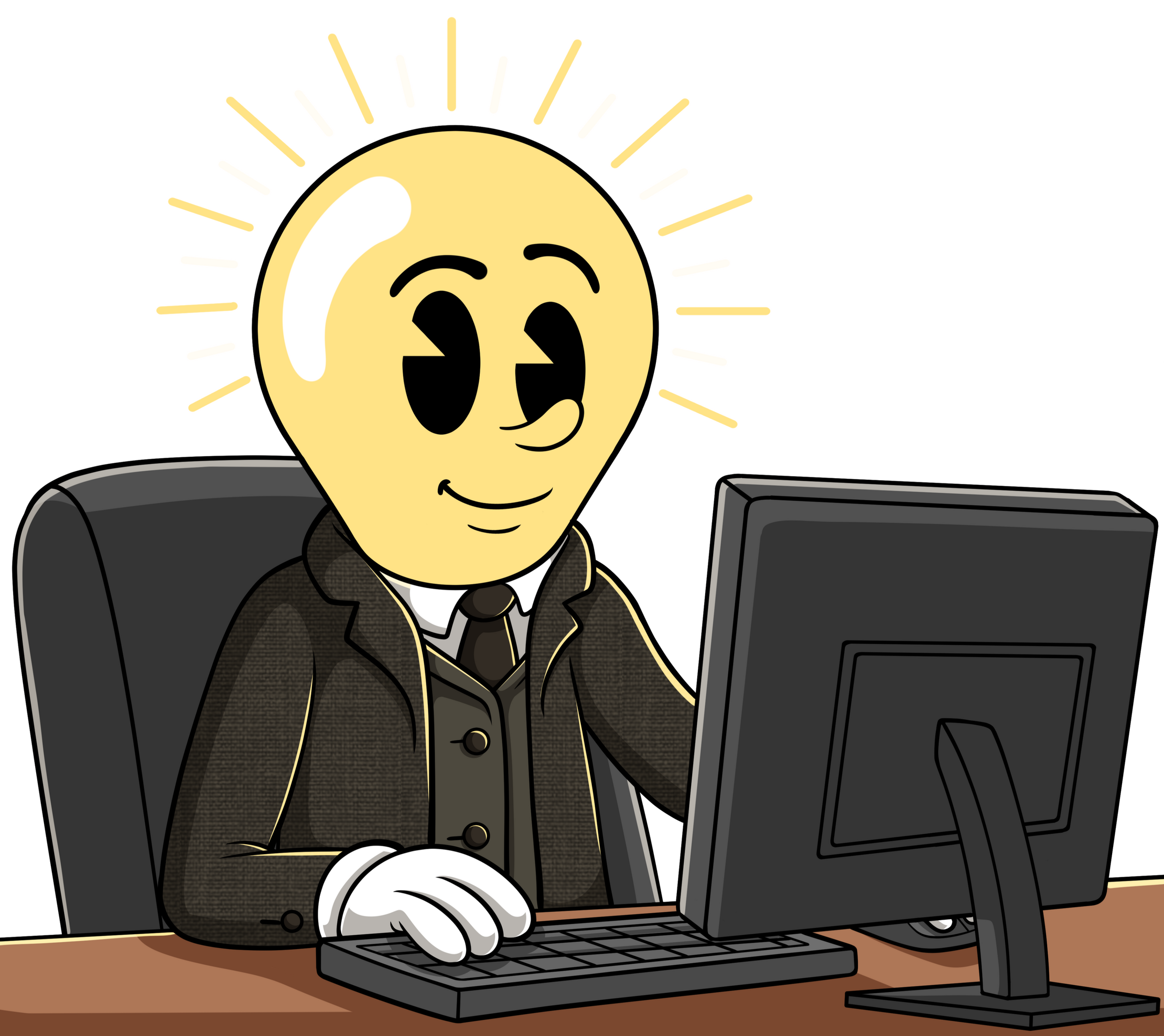 Jester Demi eating Popcorn